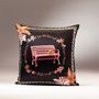 Fabric cushions - LOVE GARDEN silk cushion - MY FRIEND PACO