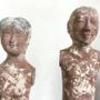 Sculptures, statuettes et miniatures - Statuettes "Stick men" dynastie Han. - THE SILK ROAD COLLECTION