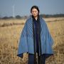 Scarves - Knitted jacquard cashmere shawl - SANDRIVER MONGOLIAN CASHMERE