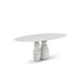Dining Tables - PIETRA OVAL DINING TABLE - INSPLOSION