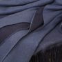 Foulards et écharpes - Couverture en cachemire ondulé double face - SANDRIVER MONGOLIAN CASHMERE