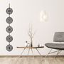 Other wall decoration - COLLECTION 5 SENSES - BLACK WOOD - LUMINOSENS