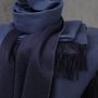 Foulards et écharpes - Écharpe en cachemire ondulé double face - SANDRIVER MONGOLIAN CASHMERE