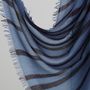 Scarves - Ultra light baby cashmere scarf - print - SANDRIVER MONGOLIAN CASHMERE