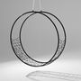 Chairs for hospitalities & contracts - WHEEL CIRCULAR Hanging Chair - STUDIO STIRLING