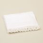 Other bath linens - White bath linen with white pompons - MIA ZIA