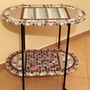 Customizable objects - MULTICOLORS Service Table  - IRON ART MOZAIC