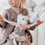 Soft toy - Caroline - crochet mouse - LEGGYBUDDY