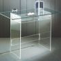 Desks - PICCOLO plexi and glass desk - DAVID LANGE