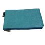 Clutches - Women's eco-friendly kraft paper pouch - Blue - AUCTOR