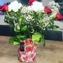 Gifts - Ice bucket and folding vase origami LOVE - ICEPAC FLOWERPAC
