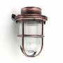 Outdoor wall lamps - Brass Deck Passageway Headlamp no 15N - ANDROMEDA LIGHTING