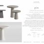 Design objects - PIN low table - ALENTES