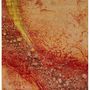 Tapis - Red Vibes, œuvre d'art, tapis original noué à la main. - CREATIVE DESIGNS BY MICHELE