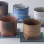 Céramique - Tasses japonaises par 2 ou par 5 - SHIROTSUKI / AKAZUKI JAPON