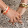 Jewelry - Vaporetto Bracelet - Sand white/tangerine - BANGLE UP