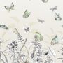 Papiers peints - Panneau Papillons - ETOFFE.COM