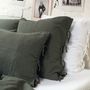 Bed linens - Light khaki cotton gauze duvet cover - MAISON D'ÉTÉ