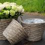 Floral decoration - WICKER RANGE BASKETS - FYDEC COLLECTION