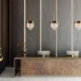 Hanging lights - NAICCA aged brass pendant lamp - BB CONTRACT