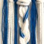 Other wall decoration - Dreamcatcher / Blue, white & silver - LES LOVERS DECO