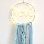 Other wall decoration - Dreamcatcher / Blue & silver - LES LOVERS DECO