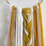 Other wall decoration - Dreamcatcher / Mustard yellow, white & gold - LES LOVERS DECO