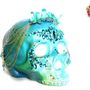Objets de décoration - Tête de mort Skull Crâne Arielle la Sirène - L'ATELIER DES CREATEURS