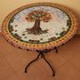 Dining Tables - FRIENDSHIP Coffee Table  - IRON ART MOZAIC