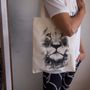 Pochettes - Tote bag Lion - SISSIMOROCCO