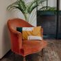 Fabric cushions - Velvet cushion Meteore - SHANDOR