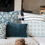 Fabric cushions - Velvet pillows   - FEBRONIE