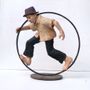 Sculptures, statuettes and miniatures - CIRCUS Man Sculpture - ELISABETH BOURGET