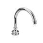 Faucets - Deck-mounted swan-neck tub spout - VOLEVATCH