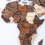 Gifts - 3D Wood Map of the World, handmade - ENJOYTHEWOOD