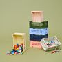 Boîtes de rangement  - Cagettes MINI BOX _ Assortiment de couleurs - POP CORN