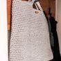 Bags and totes - Monac Handbag Crocheted Beige - MAISON ZOE