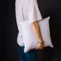 Fabric cushions - CUSHION WITH REMOVALE COTTON COVER - LES PENSIONNAIRES