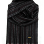 Foulards et écharpes - Écharpe rayée en cachemire - ERDENET CASHMERE