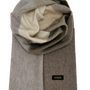 Foulards et écharpes - Foulard 100% cachemire aux couleurs naturelles - ERDENET CASHMERE