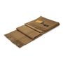 Throw blankets - Camel woven throw in natural colors - ERDENET CASHMERE