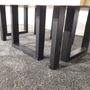 Coffee tables - Coffee table brass and zinc - MARKO CREATION