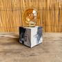 Design objects - Concrete Lamp | Cube | Marble anthracite - JUNNY