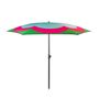 Objets design - Parasol de plage - Pop-grass rose azur - Klaoos - KLAOOS