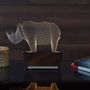 Lampes de bureau  - Lampe de bureau "Save a Rhino" - ZINTEH LIGHTING