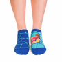 Socks - Mismatched Fancy Ankle Socks - PIRIN HILL