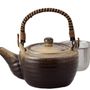 Tea and coffee accessories - Japanese dobin teapot - SHIROTSUKI / AKAZUKI JAPON