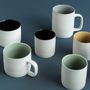 Mugs - Cup Cyl grey clay stoneware - KINTA