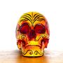 Objets de décoration - Home'Crâne, crâne, crâne xl Calaveras Dia de los muertos Mandala Fuego - L'ATELIER DES CREATEURS