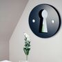Miroirs - "L'INDISCRET" - Miroir mural - MADE IN WAW ! BY CAROLINE SCHILLING
